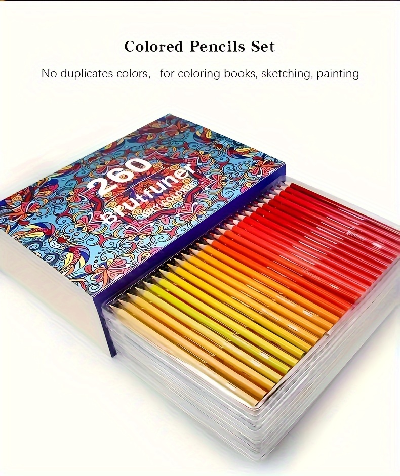 260 Colors Pencils - Multi-color Pencils Art Pencils Set For Drawing And  Sketching - Office & School Supplies - Temu