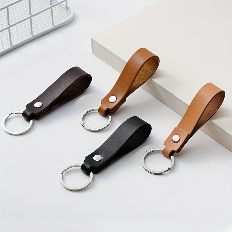 Classic Leather Keychain