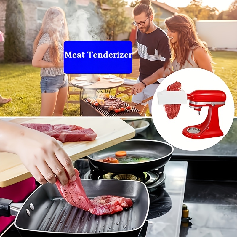 1pack, Meat Tenderizer For KitchenAid Stand Mixer-Meat Tenderizers No More  Jams And Break-Tenderize Meat More Smoothly And Cooking Effortless