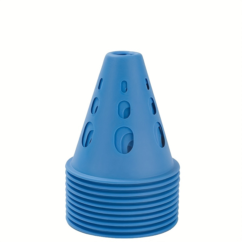 10pcs Roller Skating Pile Roadblock Training Cones for Obstacle Course