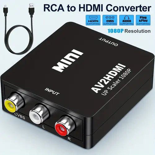 Adaptador USB 3,0 a HDMI HD 1080P, convertidor Compatible con USB a HDMI,  Cable adaptador de Audio y Video externo para computadora portátil de  escritorio y PC - AliExpress