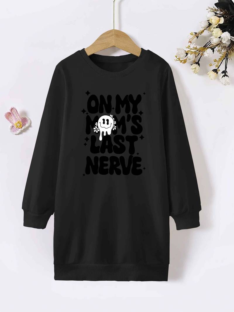 Baby Girl Valentine's Day Clothes LetterHeart Print Long Sleeve Sweatshirt With Solid Color Flare Pants 2 Pcs Outfit P 55084806