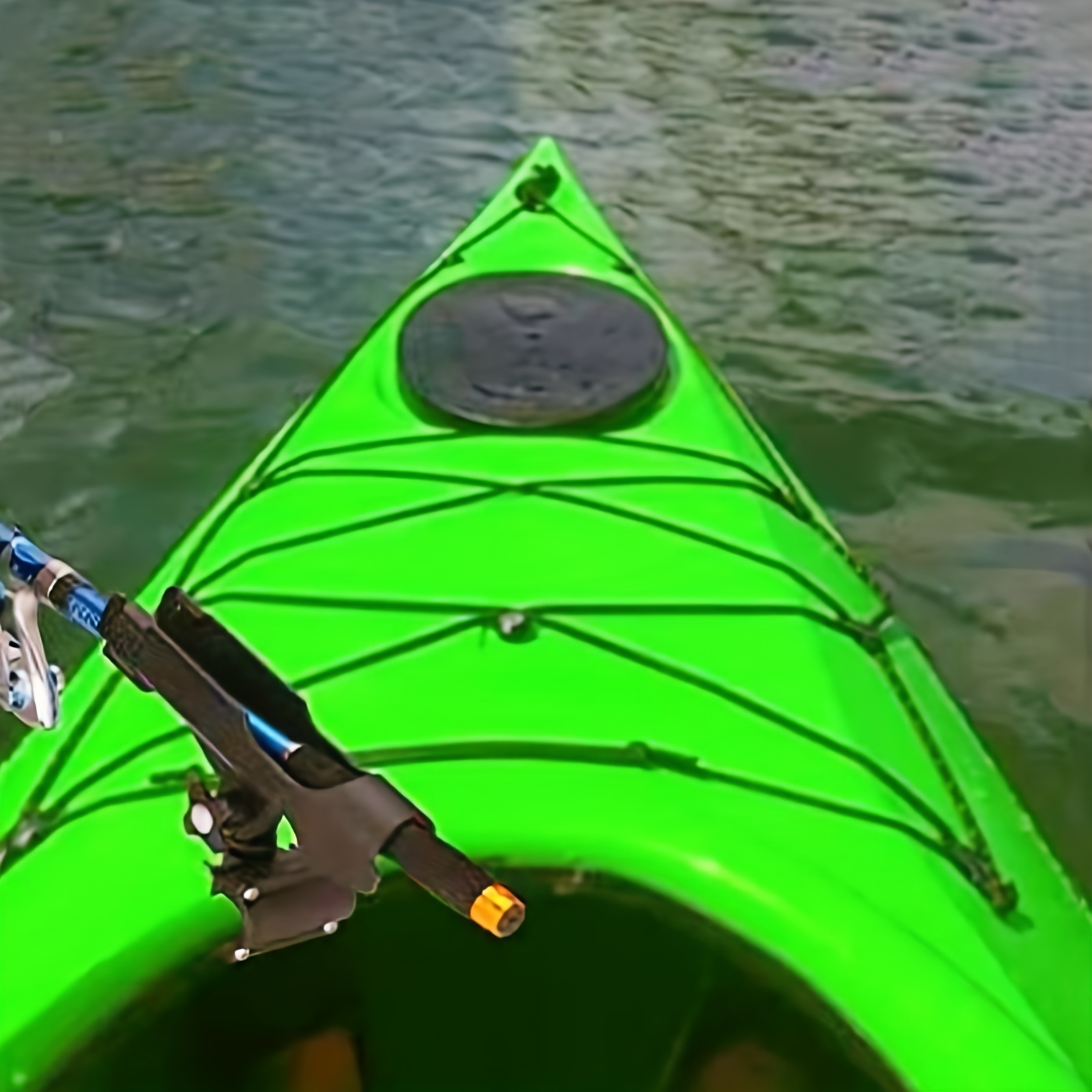 Dodocool Fishing Rod Holder Adjustable Fishing Pole Holder For Most Kayak Rail Tracks 1pcs