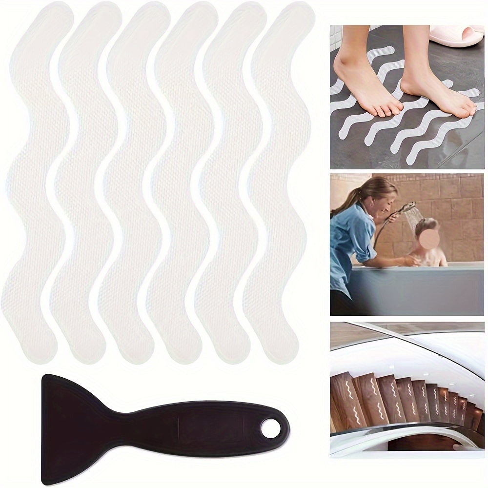 Anti-slip Bath Grip Stickers: Keep Your Shower Floor Safe & Slip-free! For  Hotels/restaurants - Temu