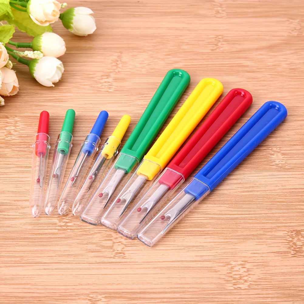 4x/Pack Handle Seam Ripper Thread Cutter Stitch Unpicker Sewing Tool 