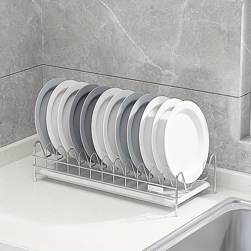 1pc Drying Rack w/ Drain Board Kitchen Utensil Holder