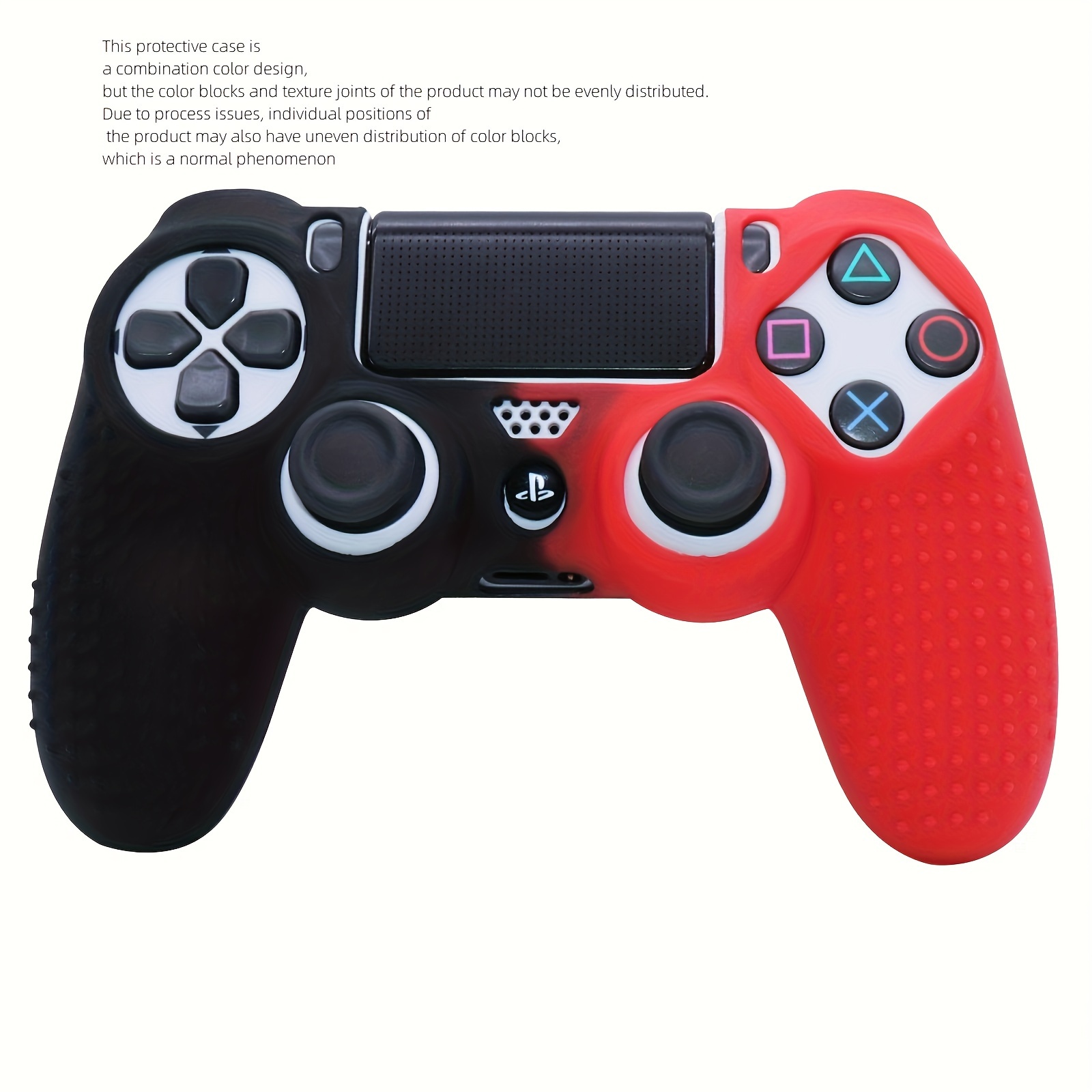 Funda Protector de Mando PS4 DualShock 4 Con Mango mas Grips Negro