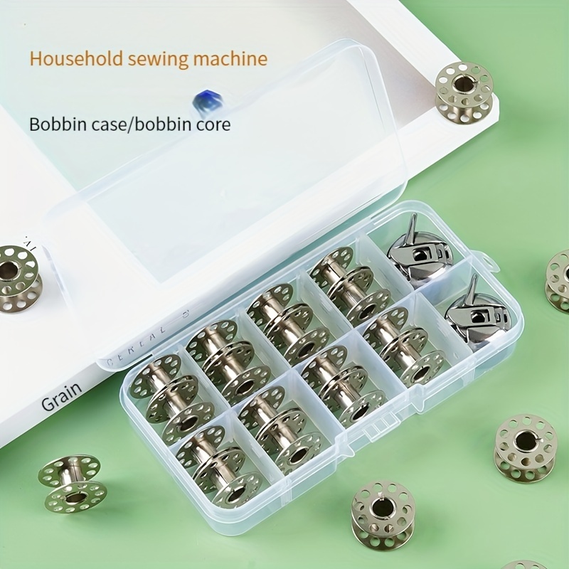 Bobbins+bobbin Case Holder Oldfashioned Household Sewing Machine Spart  Parts