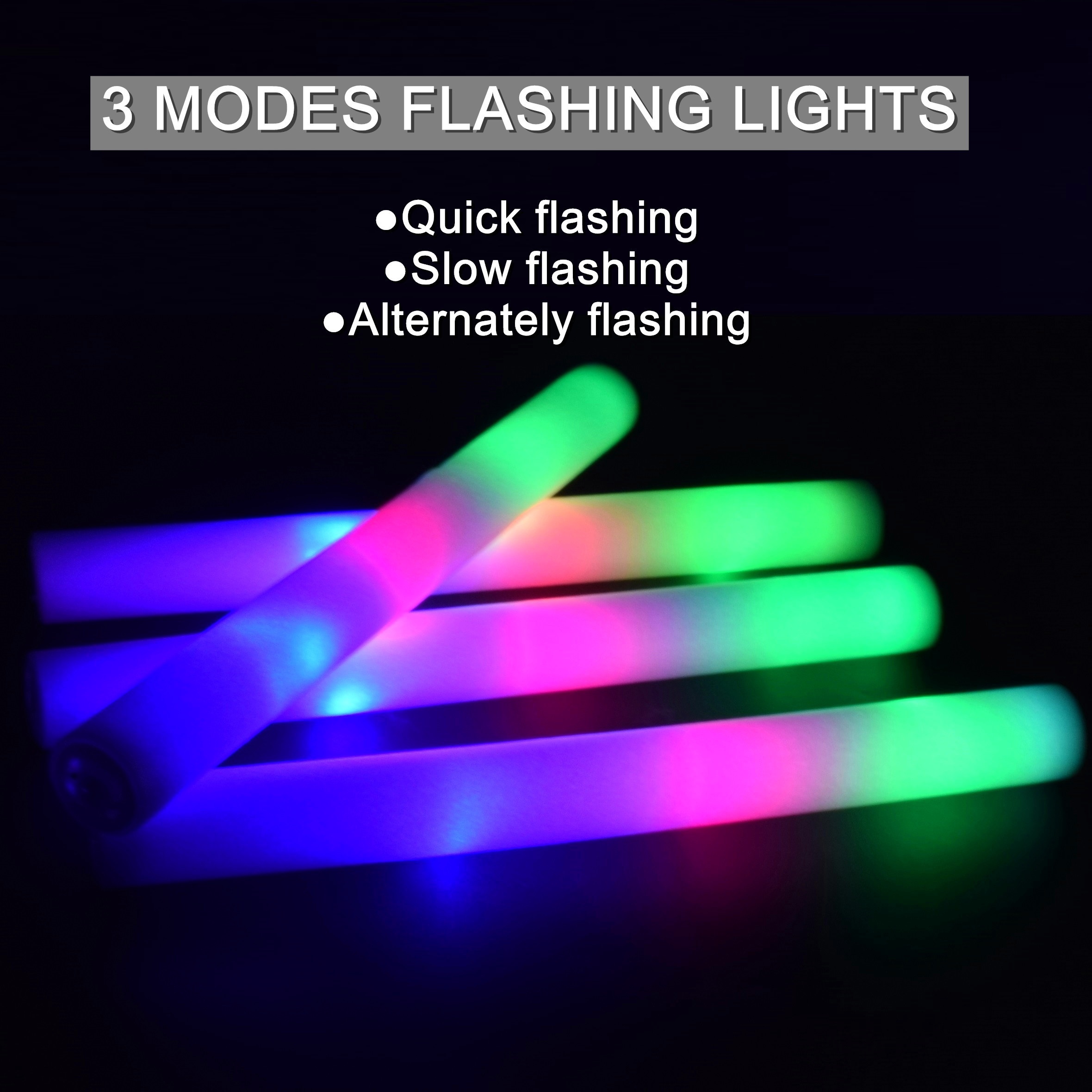 Party Supplies Foam Glow Sticks In Bulk Light Up Party Gifts - Temu