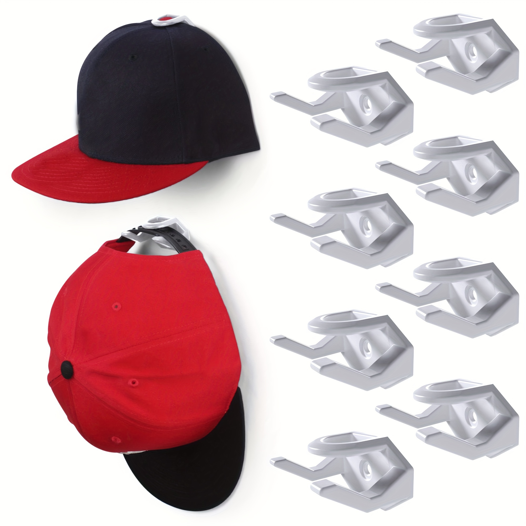 Adhesive Hat Hooks Wall Hat Rack Baseball Minimalist - Temu Canada