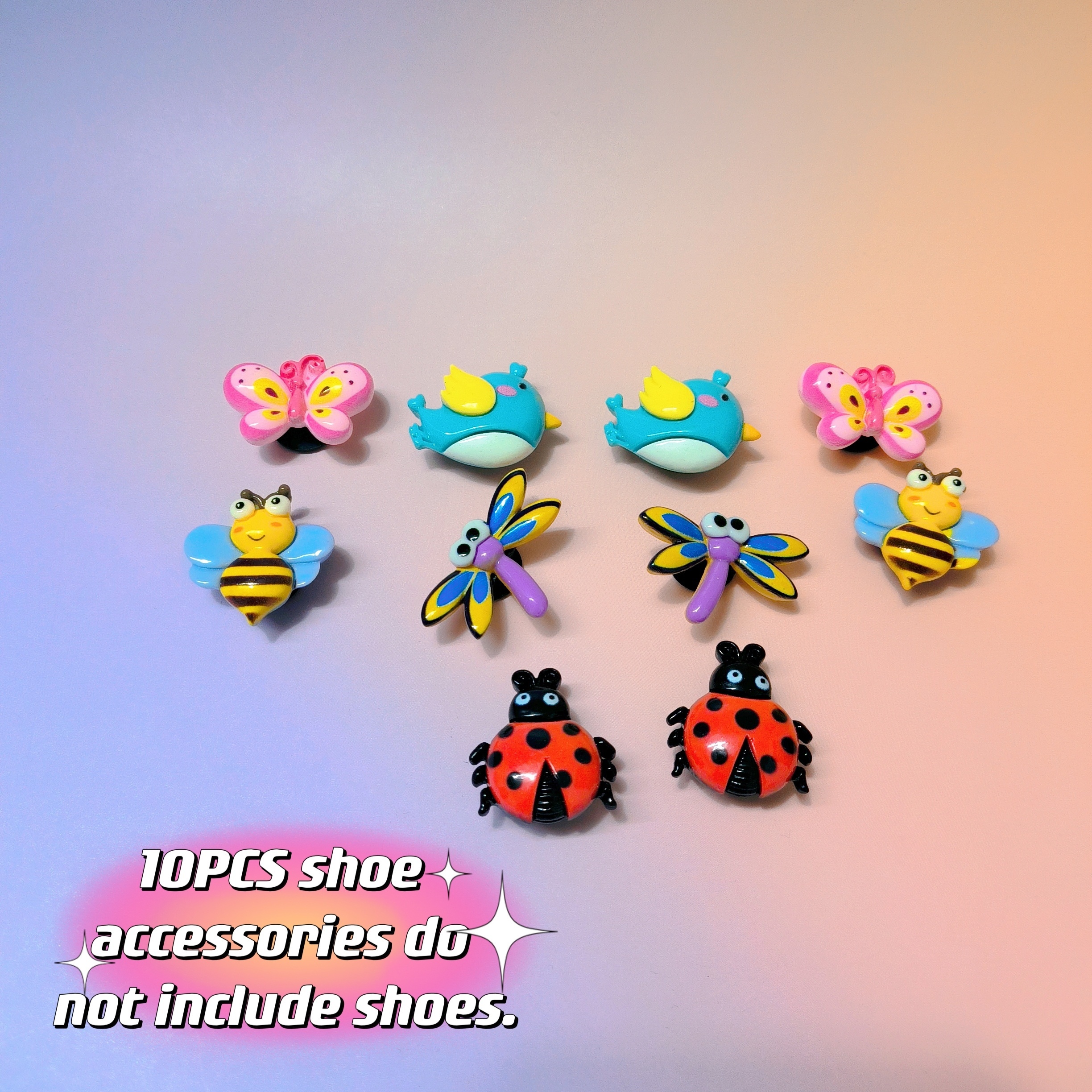Set of 3 Panties, Ladybugs, Bees and Dragonflies girls Underwear