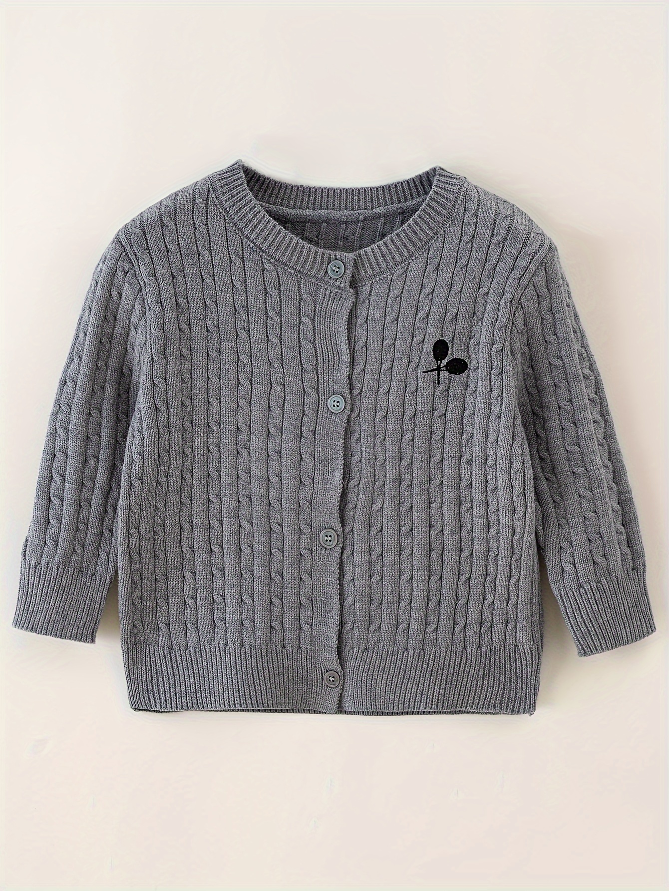 Baby girl grey on sale cardigan