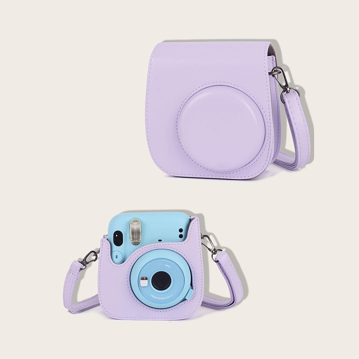 Para Instax Mini 12 Funda Bolsa para cámara Funda de cuero Pu para cámara  con correa para el hombro – Los mejores productos en la tienda online Joom  Geek
