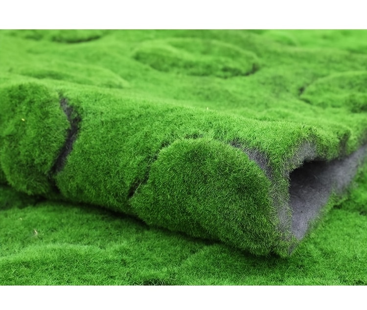 QHLTY Tapete de musgo artificial verde para césped artificial,  sensación cómoda para jardines, paredes, terrazas fácil de mantener (color  : D, tamaño: 1x1m (3.28x3.28ft)) : Hogar y Cocina