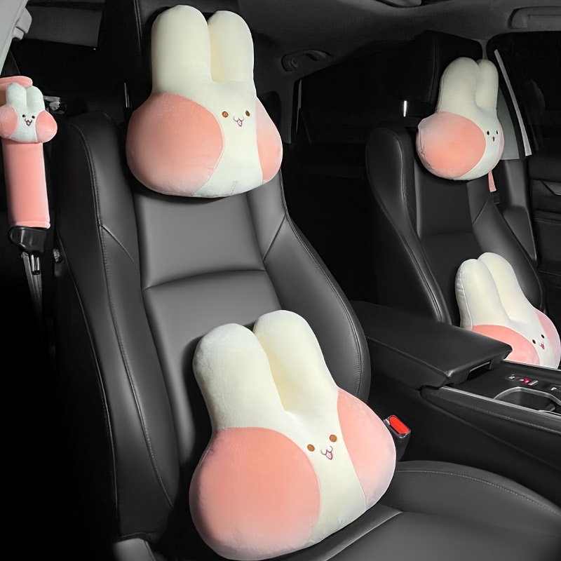 Comfortable 3d Memory Foam Car Neck Pillow, Head Rest Pillow Waist Lumbar  Pillows For Car Seat And Truck Seat Cushion For Car Accessories - Temu