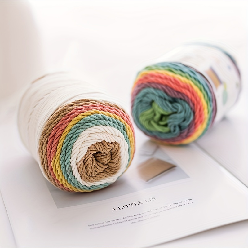 HOBIYARN Natural Sheep Wool Yarn Knitting Crochet DIY Craft Hobby  100g/150m