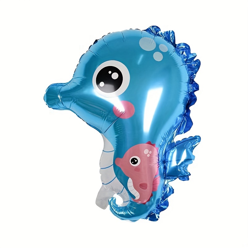 Mini Ocean Animal Aluminum Foil Balloon Set Lantern Fish/sea - Temu