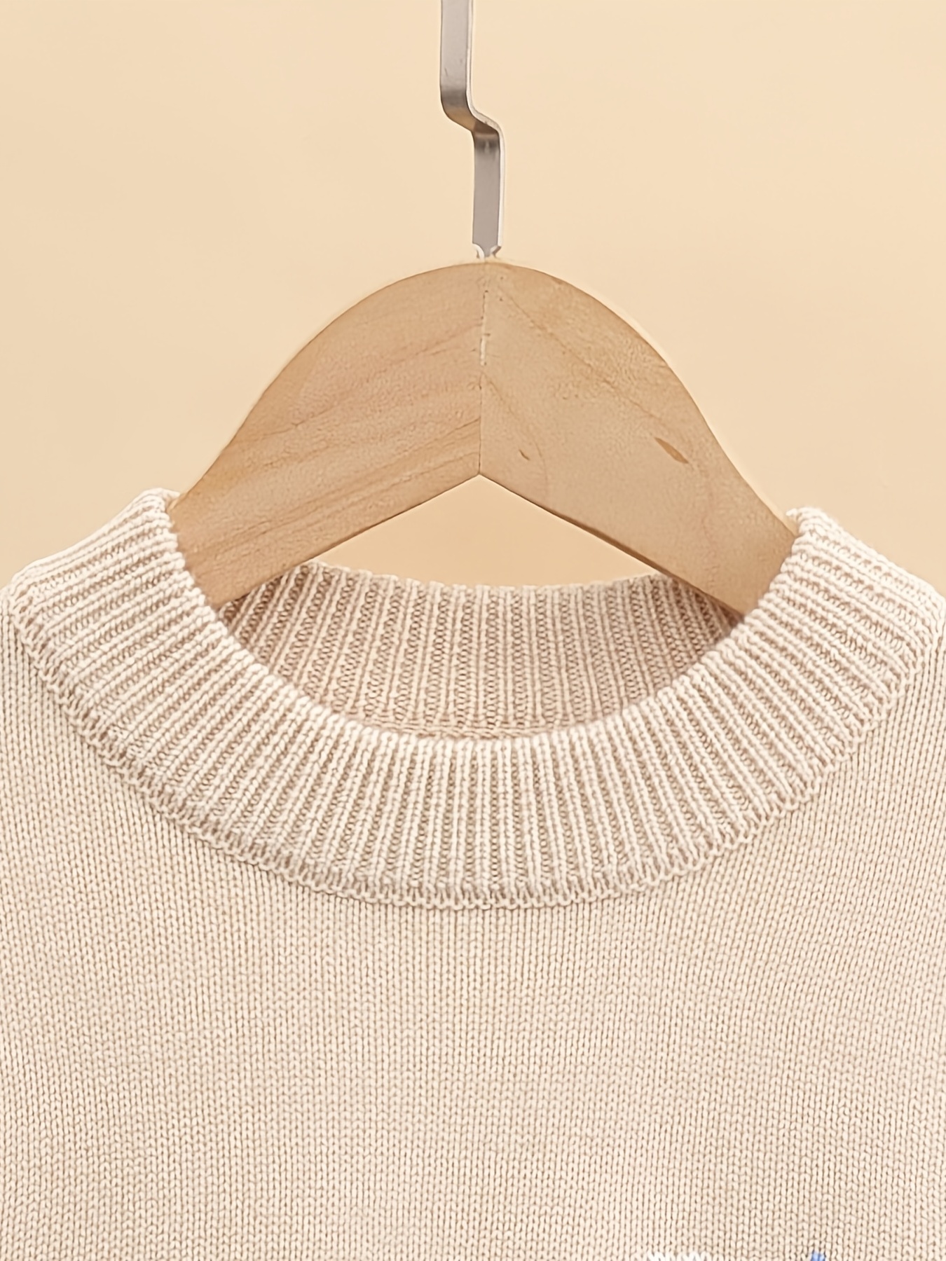 Middle Gauge Mock Neck Long-Sleeve Sweater