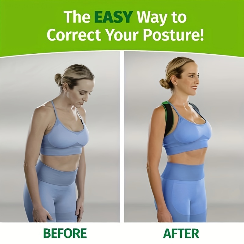 Posture Corrector for Women Adjustable Upper Back Brace for Kids