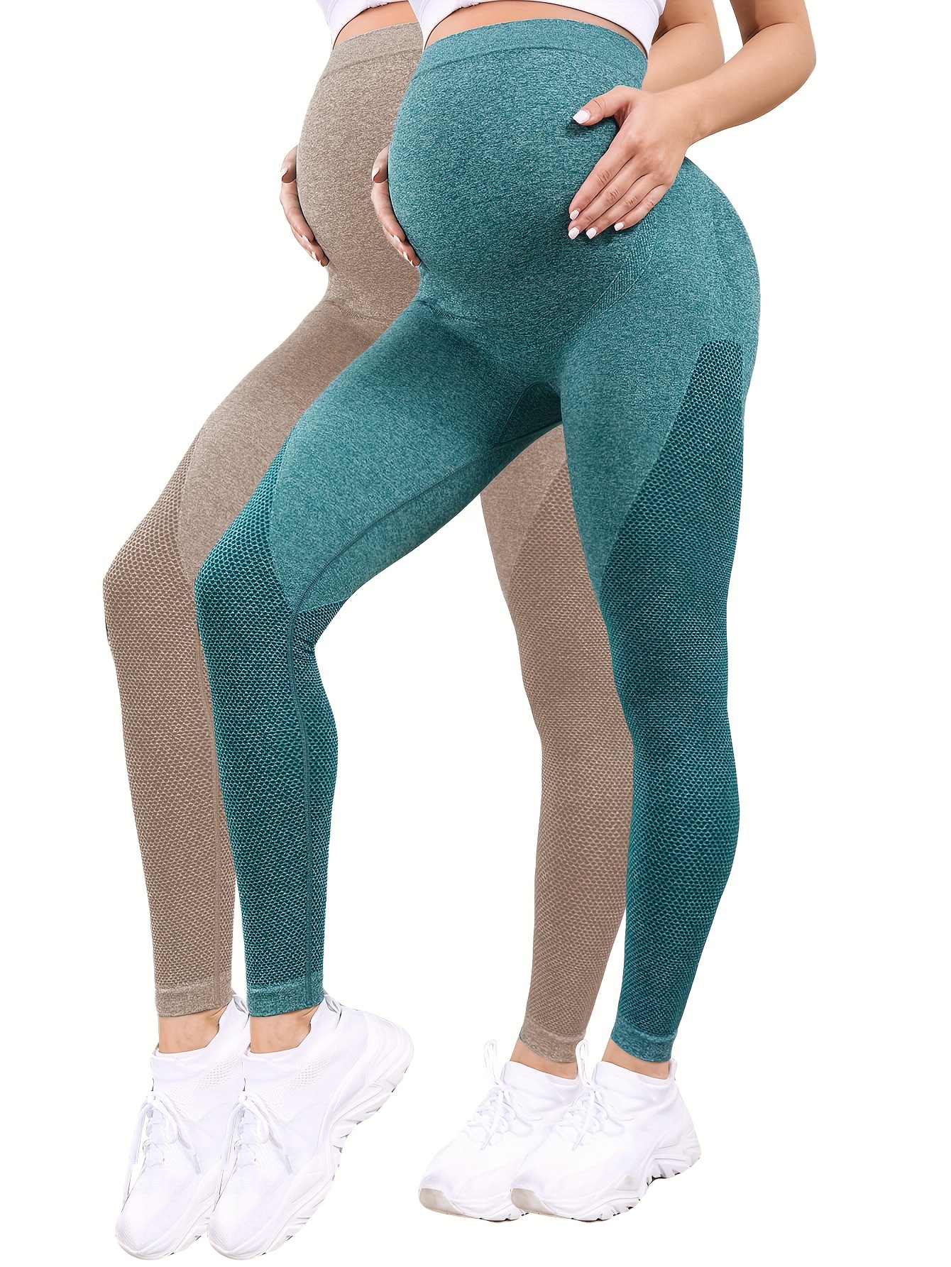 Women's Maternity Capri Pants Stretchy Lounge Pajama Pants - Temu