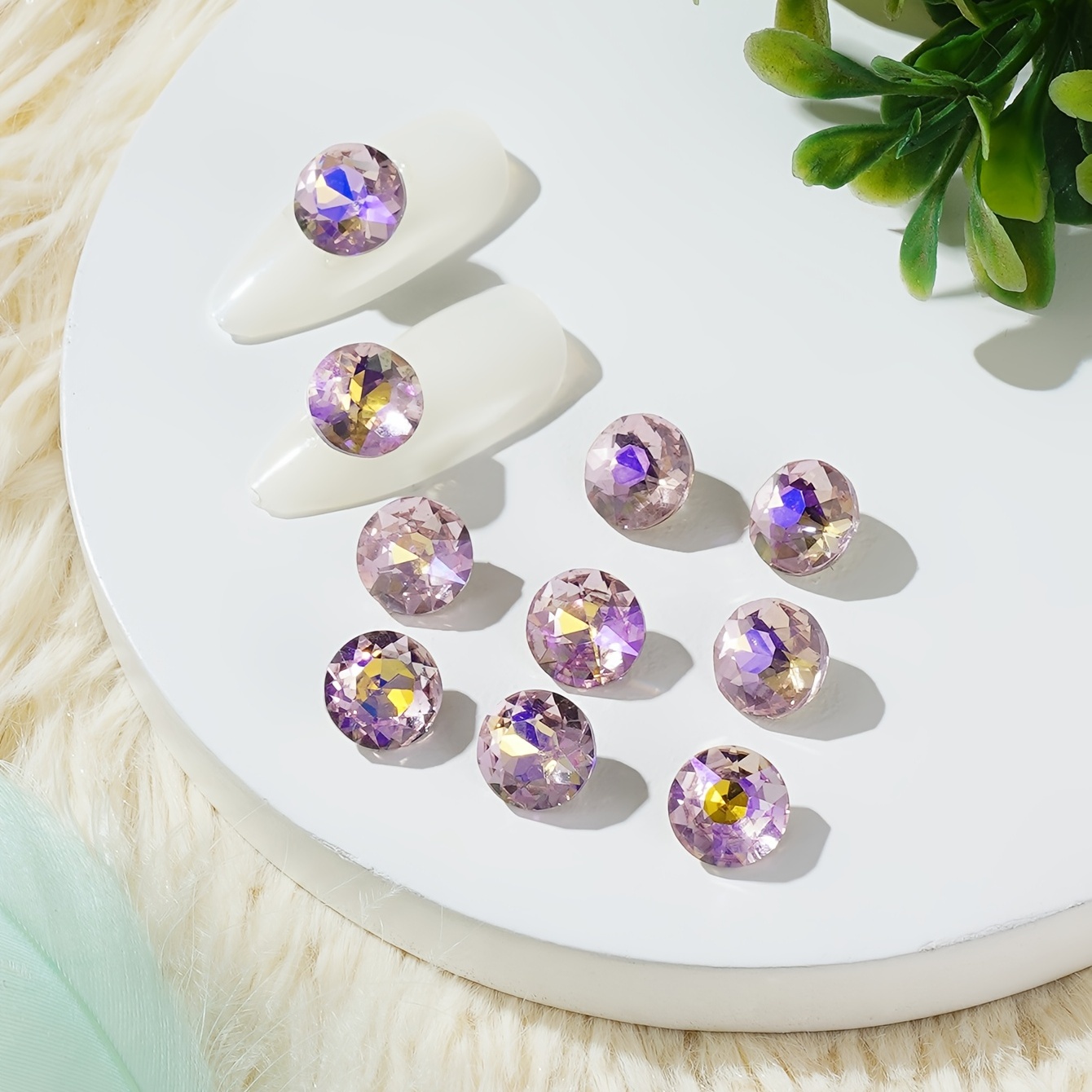 Purple Rhinestones - Temu