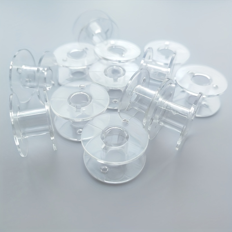 Transparent Bobbin With Sewing And Embroidery Bobbins For Sewing Machines  Sewing Accessories - Temu United Kingdom