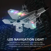 Four-channel F22 Professional Aerobatic Remote Control Aircraft,fixed Wing Raptor Fighter, Indoor Crane,foam Fixed Wing Mold UAV details 9