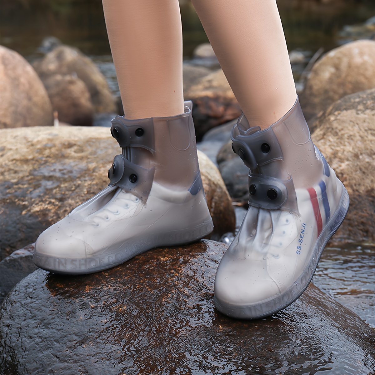 waterproof shoe covers outdoor activities durable tpe Temu