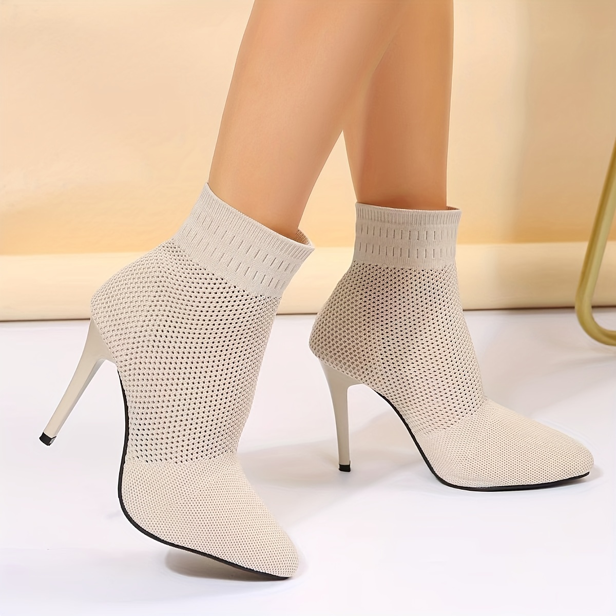 High heels socks boots sale