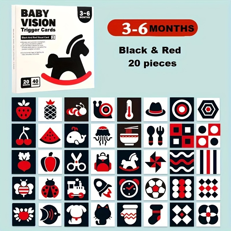 The best high-contrast images and cards for babies