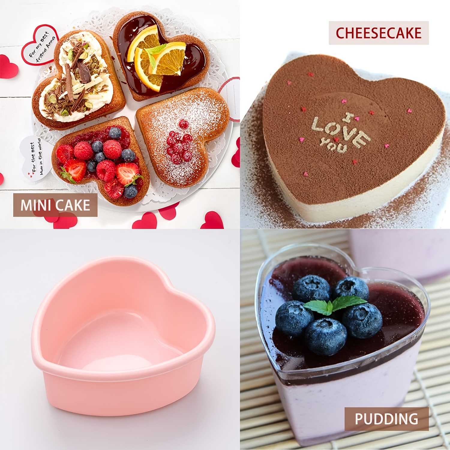 Novelty Cake Pan, Red Heart