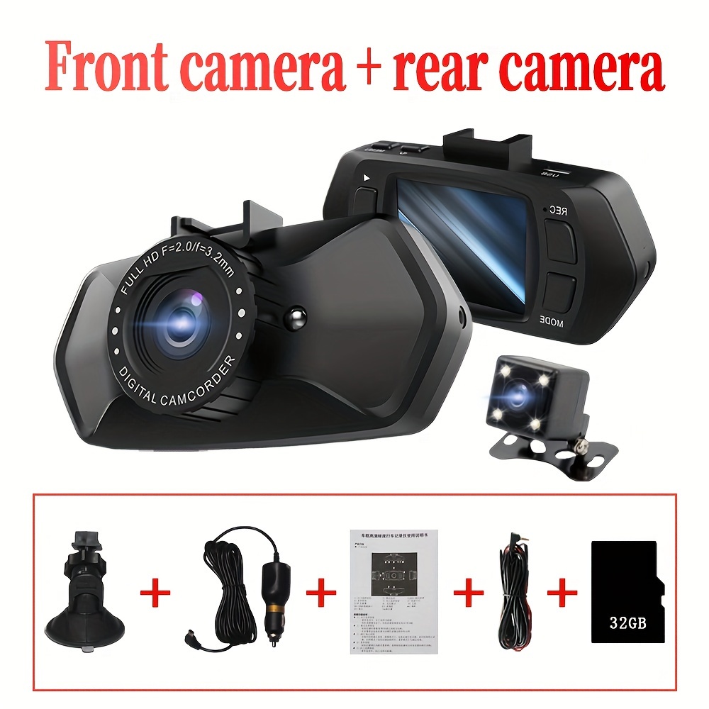 Dash Camera Cars Memory Card Night Vision Dashboard Camera Temu United Emirates