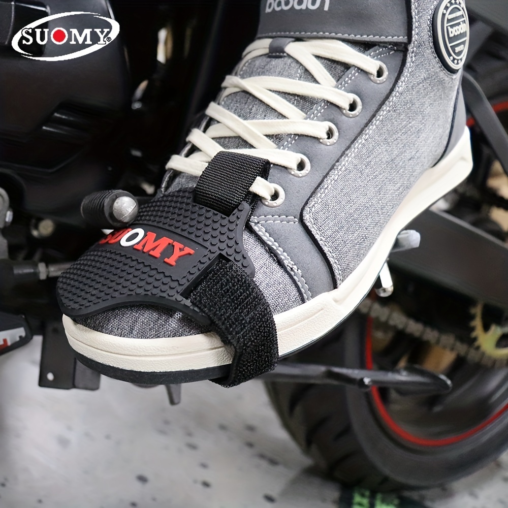 Almohadilla Palanca Cambios Motocicleta Protección Zapatos - Temu