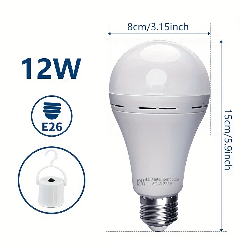 Ampoule LED blanche 12V 12W