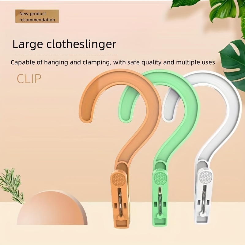Hanger Clips Hook Clips Hold Hanging Clothes Pins Hooks - Temu