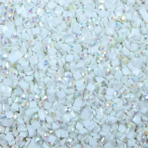 Ab] Resin Artificial Diamond Glow in the dark Round Square - Temu