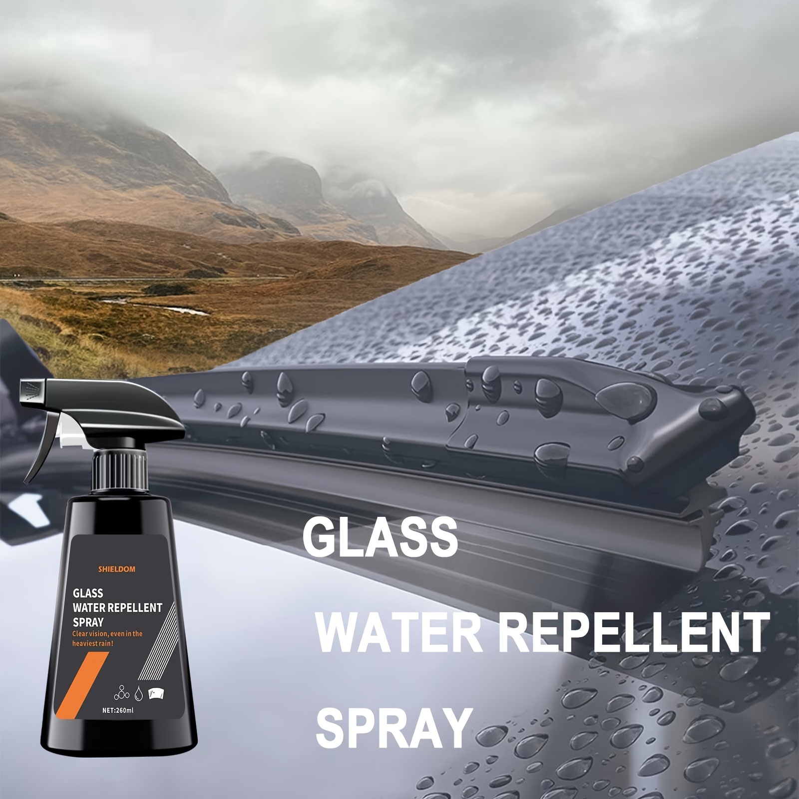 Water Repellent Spray Long lasting Rainproof Agent Car - Temu Canada