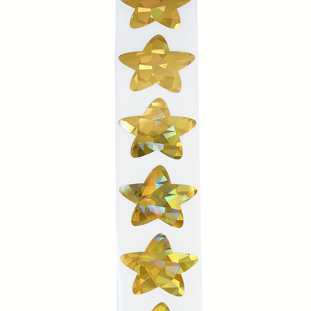500 Uds 25mm Pegatinas de Estrellas para Recompensa Niños en Escuela Aula  Autoadhesivas pegatinas de recompensa con Purpurina Láser Star Stickers  para Profesores Padres Manualidades (8 Colores) : : Oficina y  papelería
