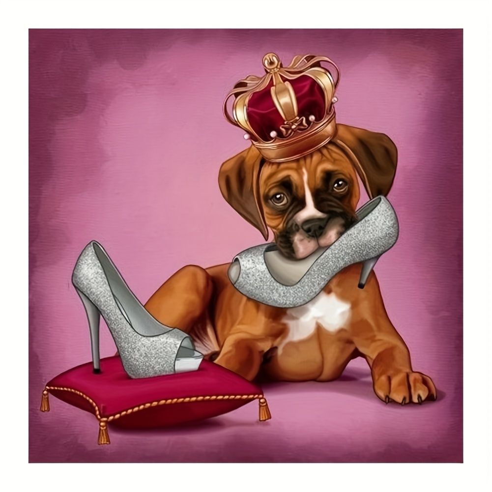 1pc Cartoon Dog Diamond Painting