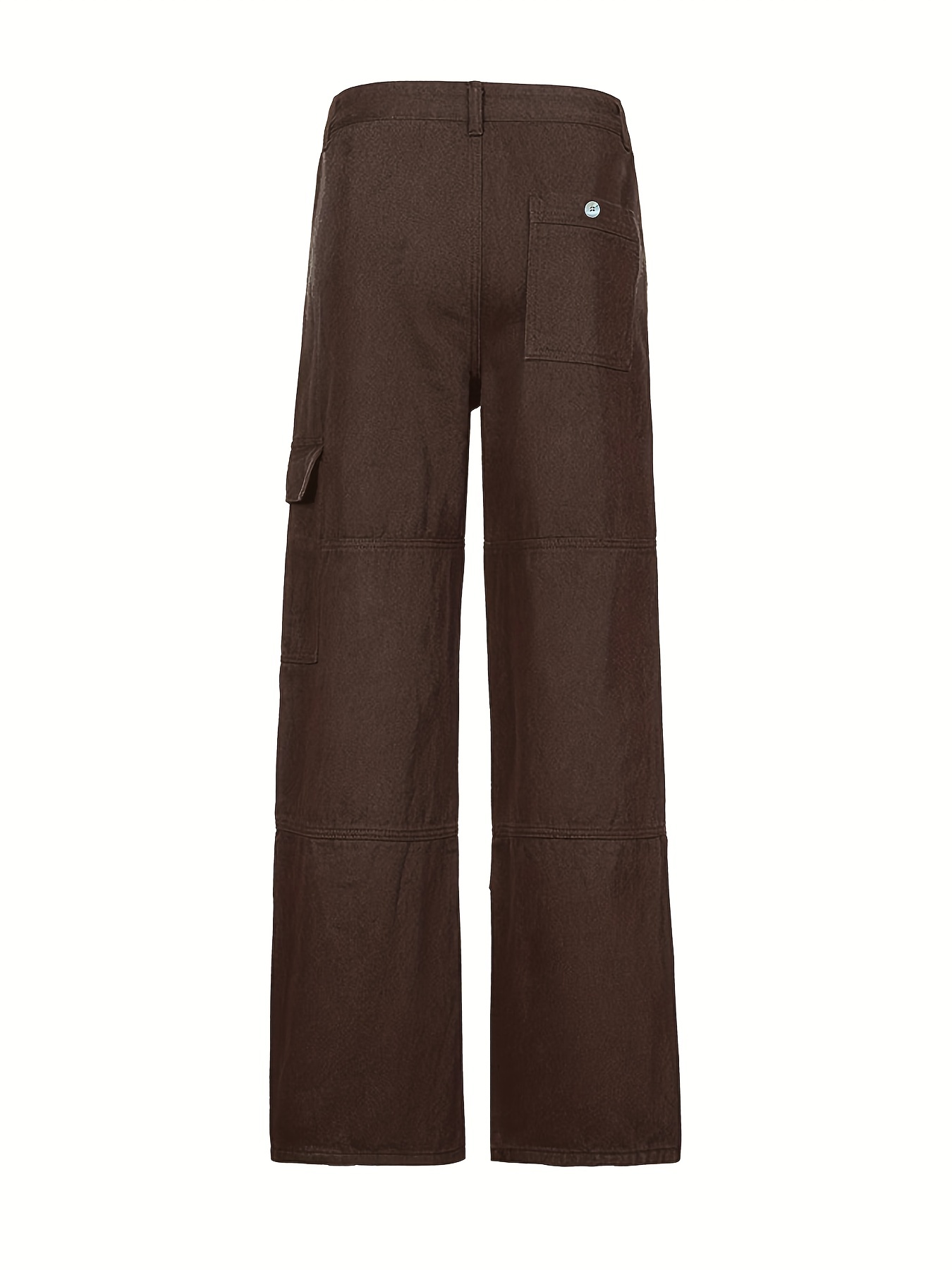 Vintage-Inspired Straight-Legged Pants for Couples - Loose and