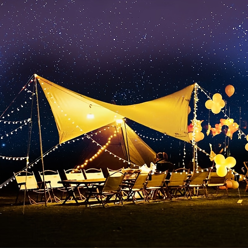 ED String Lights Starry Sky Bulb Lights Camping Tent Atmosphere Lamp  Outdoor Waterproof Garden Party Patio Street Decoration - AliExpress