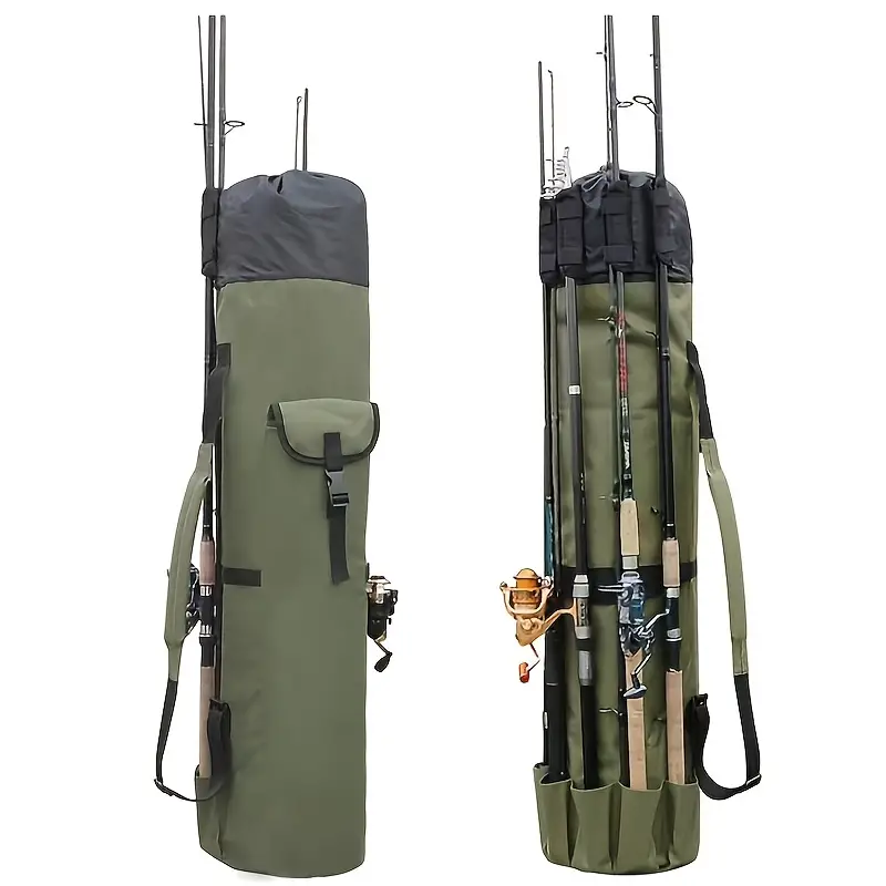 Waterproof Fishing Pole Bag Rod Holder Multifunctional - Temu Philippines