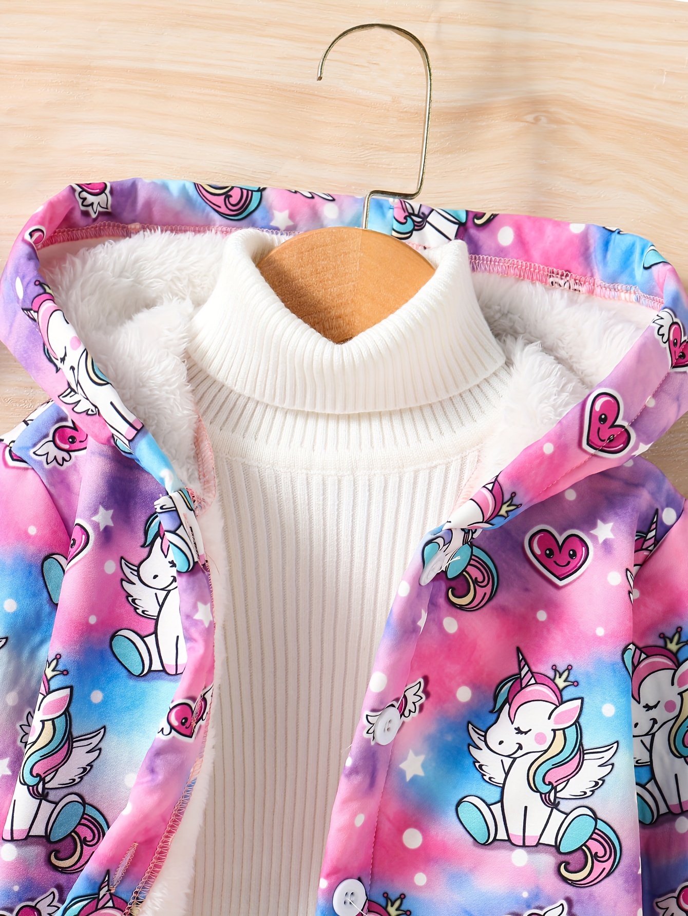 Unicorn jacket with discount hood