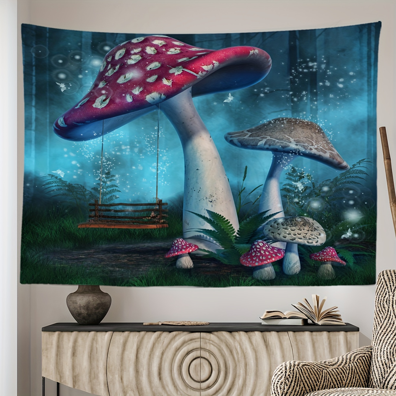 Mushroom tapestries discount