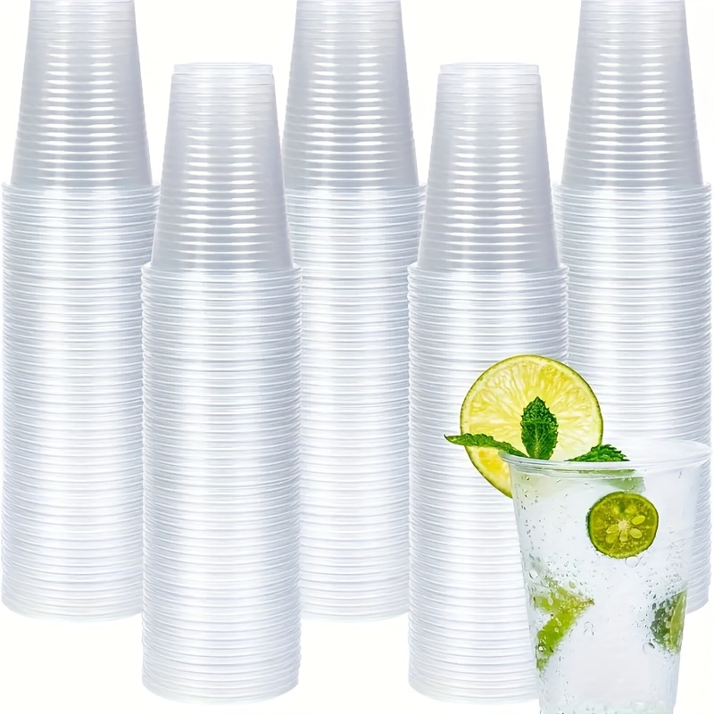 Reusable Clear Plastic Cups: Stackable Printable And Perfect - Temu