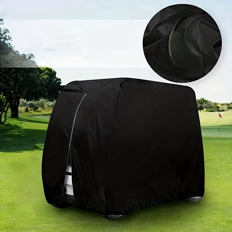 1pc 420d Oxford Tuch Schwarz Golf Warenkorb Abdeckung Casual