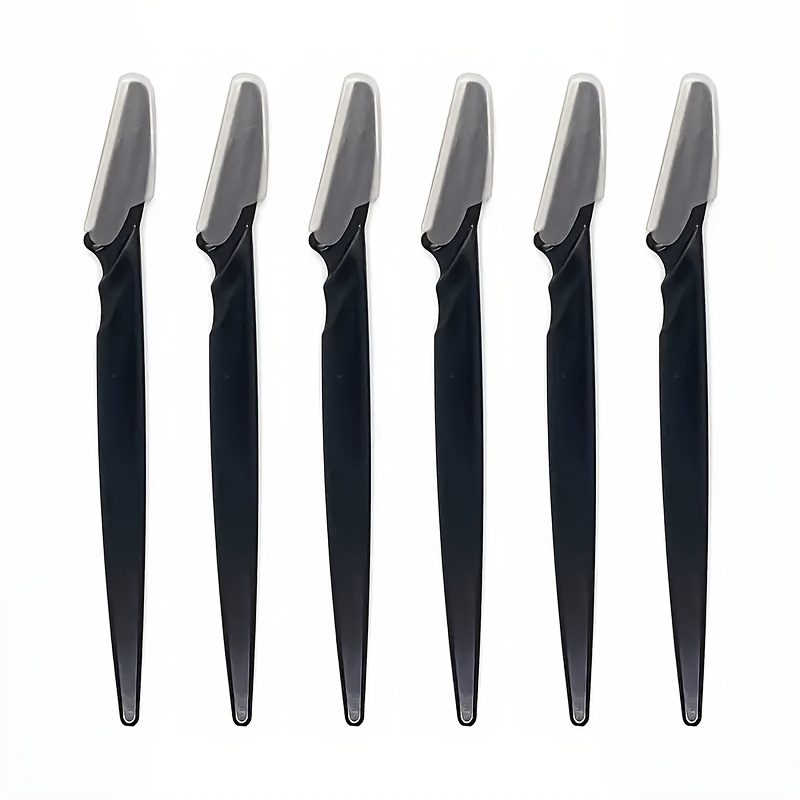12 Pcs Eyebrow Razor Facial Razor Eyebrow Grooming Tool Stainless Steel