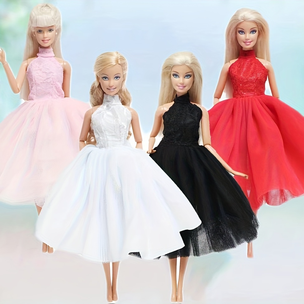 Moda Roupas Roupas de Boneca Para Boneca Barbie Vestido de Festa