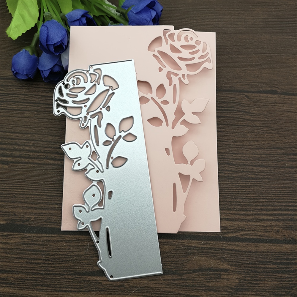 Flower Rose Metal Cutting Dies Floral Stencils for DIY Scrapbook