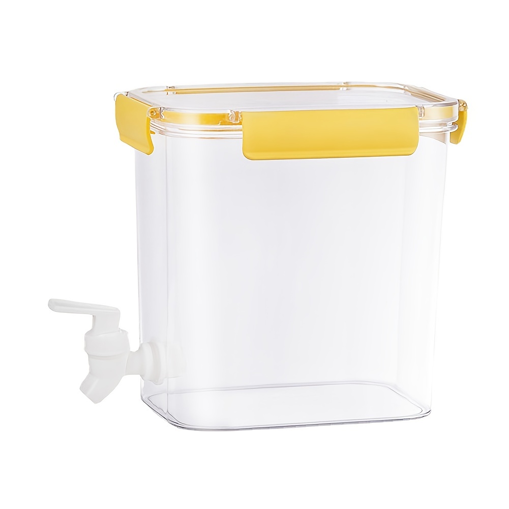 Drink Dispenser Large Capacity White Plastic Beverage - Temu